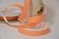 Preview: Ripsband "Gingham Grosgrain" Karo Orange